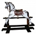 MOLNIA Лошадь-качалка деревянная 150х50х125 см