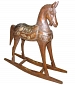 BAN Лошадь-качалка деревянная 75х25х80 см